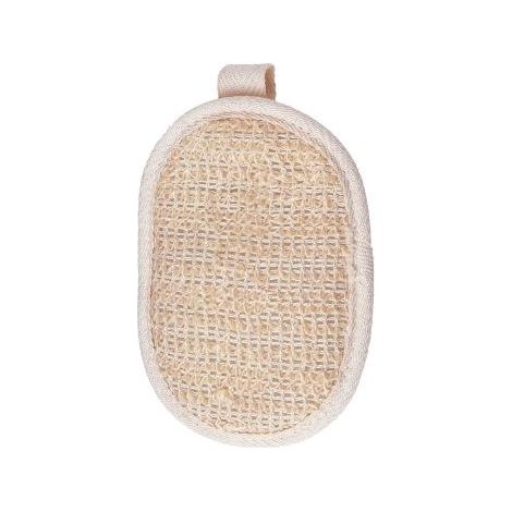 Beter Spugna spugna da bagno con sisal e flangia di cotone.