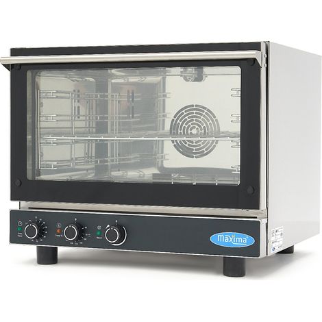 Four mixte vapeur - 4 plateaux (1/1 GN / 60 x 40cm) - Analogique - 400V - Maxima