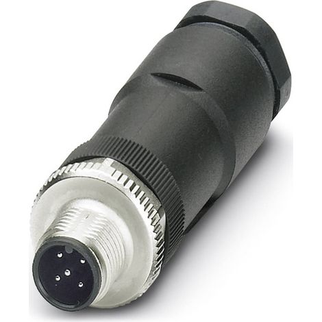 Phoenix Contact 1662748 Connettore non confezionato per sensore o attuatore M12 Spina dritta Numero di poli: 5 1 pz.