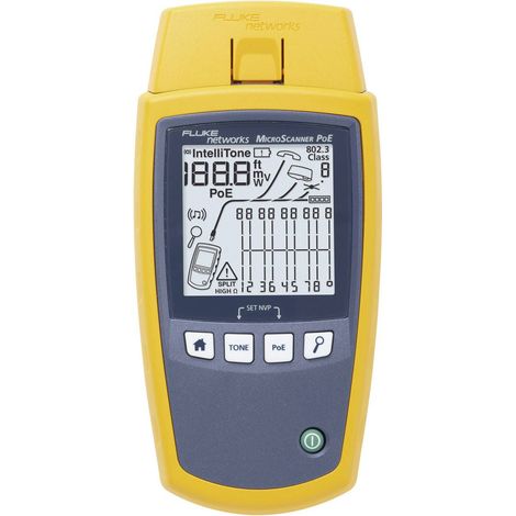 Mesureur de câbles 5018508 Fluke Networks MS-POE audio/vidéo, réseau, télécommunication (1/5)
