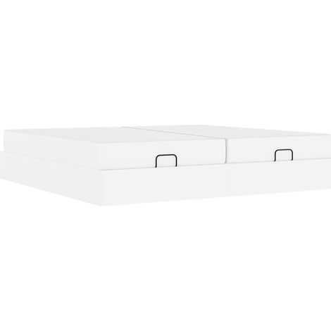 Maison Exclusive - Estructura de cama con colchón con colchón 2 p