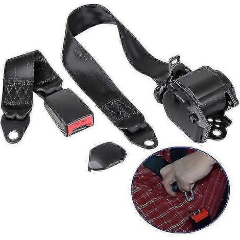 Ceinture de sécurité universelle pour voiture - Ceinture de sécurité réglable à 3 points (1/4)