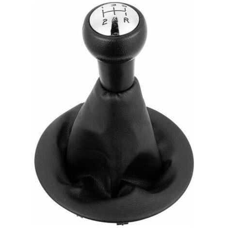 Pommeau de levier de vitesse de voiture levier de vitesse baton couverture de démarrage en cuir PU pour citroen Berlingo III MK3 pour Peugeot Partner，Fonepro，,DEBUNS (1/4)
