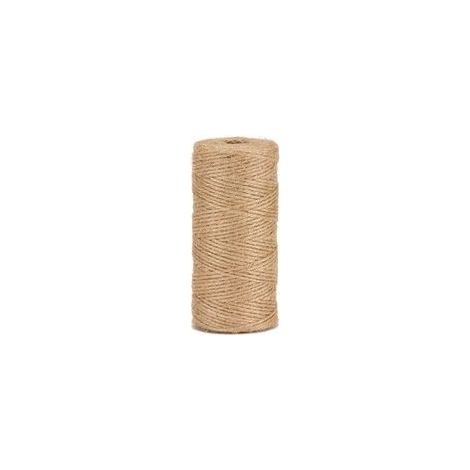 Ficelle de jute naturelle pour jardinage, bricolage et activités manuelles, 1,5 mm/200 mètres (1/5)