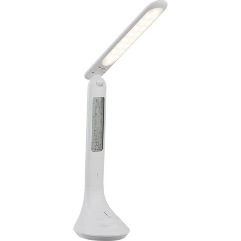 Lampe de bureau LED blanche 4000 K avec minuterie