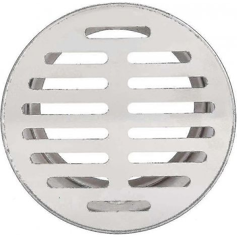 Ablaufdeckel und Ablauffilter aus Edelstahl mit Verstopfungsschutz für den Außenbereich (110° flache Öffnung)
