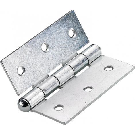 HETTICH Lot de 2 charnières universel acier pour meuble, L.68 x l.76 mm