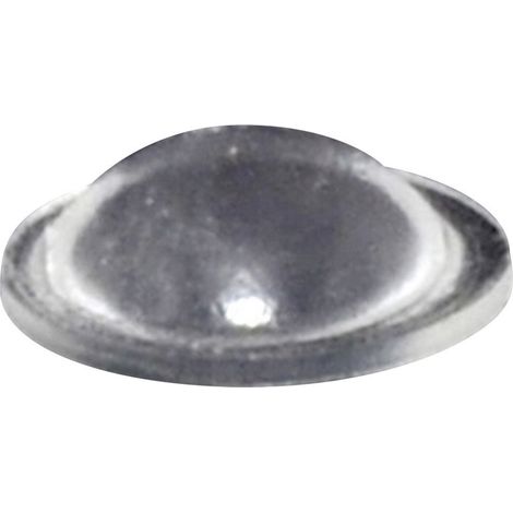 TOOLCRAFT PD9010C Gerätefuß selbstklebend, hemisphärisch Transparent (Ø x H) 10 mm x 3.1 mm 1 St.