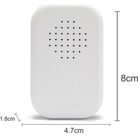 Sonnette de porte filaire DC 12V,sonnette vocale filaire,sonnette de porte de bienvenue pour système de contrôle - Doorbell B06