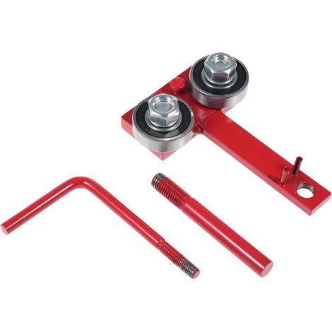 Guide de lime pour tronçonneuse Système de rail ajusteur de fixation sûre Kit rail régleur de serrage de chaîne Pour bûcherons, menuisiers, paysagistes, (1/5)