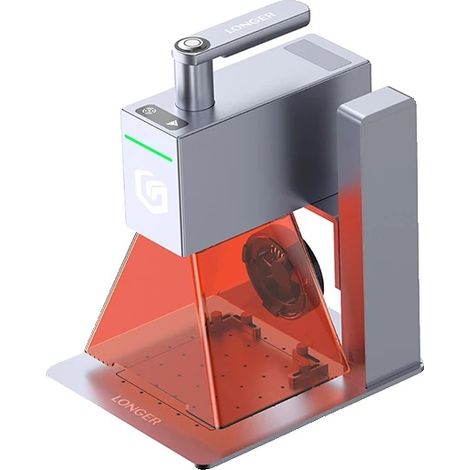 Graveur Laser, Capacité Haute Vitesse, Mise au Point à Double Lentille, LONGER Nano, UE (1/5)