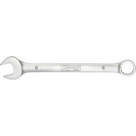 Clé Mixte 21 mm - Acier 40Cr-V - Embout Ouvert et Fermé - Résistante et Durable - D-Work (1/2)