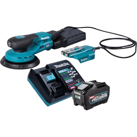 Makita BO 004 CGT101 Lijadora rotorbital sin cable 40 V máx. 150 mm 3,0 mm carrera Sin escobillas + 1x batería recargable 5,0 Ah + cargador (1/5)