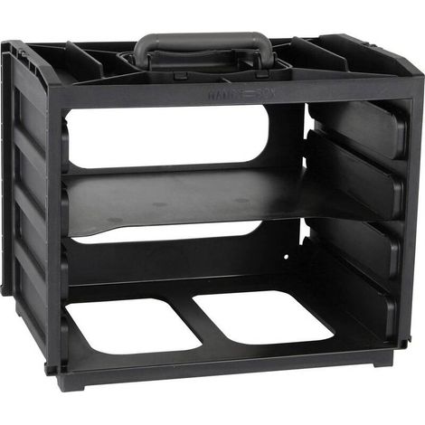 [NEUWERTIG] B-Ware raaco HandyBox 55 Tragerahmen für Sortimentskasten LxBxH 376x265x310 mm 1 Stk. (1/2)