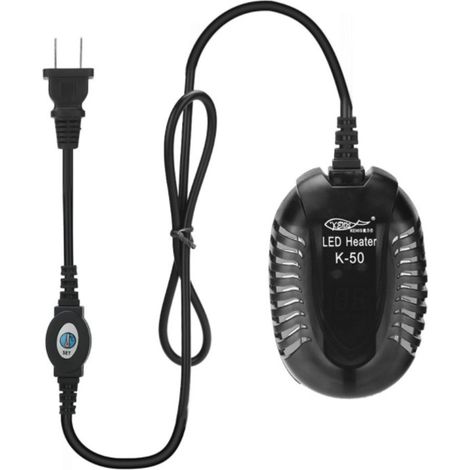 Chauffage d'aquarium 25W submersible avec thermostat automatique pour réservoir de poissons