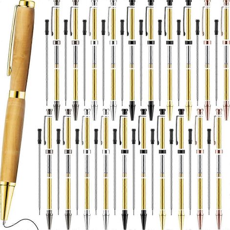 Set mit 20 feinen 7-mm-Stiften inklusive Minen, Holz-Drehstift-Set D (1/5)