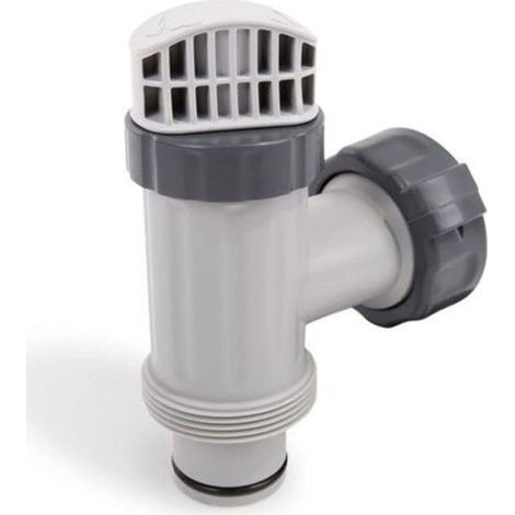 Swimming pool pipe connector - spare part - swimming pool accessory - for Intex filter pump 28635EG 28633EG - shut-off valve for outdoor pool and swimming pool filter pump (1/4)