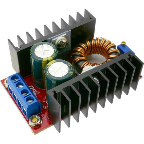 BeMatik - Alimentation DC-DC 10-32V à 35-60V 120W réglable avec dissipateur thermique DW-0406 (1/4)