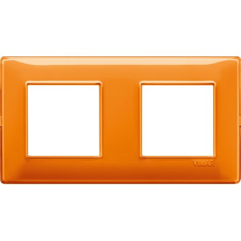 VIMAR - 14643.48 Placa 4M (2+2) int71 Naranja Reflex