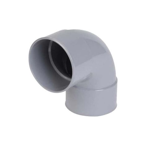Codo de PVC NICOLL - 67°30 - Diámetro 32 - Hembra - hembra - para pegar - 57381W