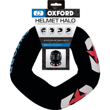 Imbottitura di servizio per casco Oxford Black - Universale, Solida