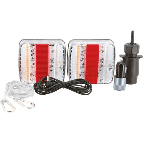 Coffret de 2 lanternes feu led magnétiques wifi sans fil (1/2)