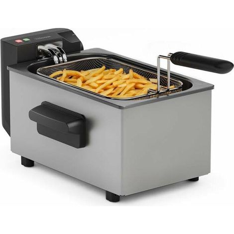 Tristar FR-9338 Fritteuse Silber 3 L 2000 W