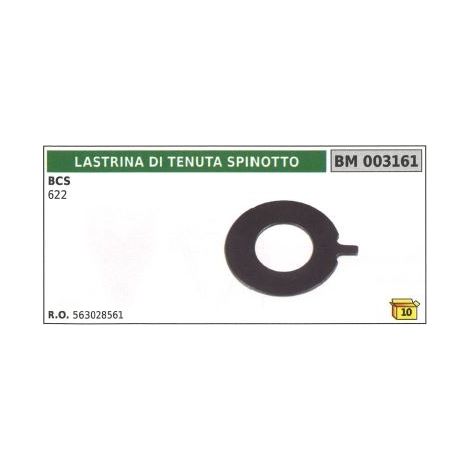 Lastrina di tenuta spinotto per motofalciatrice bcs 622 003160
