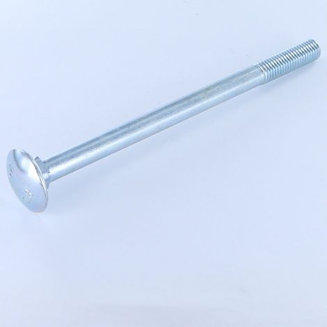 TRCC JAPY tête ronde collet carré Filetage partiel M10X190 Acier zingué-1 pièce (1/3)