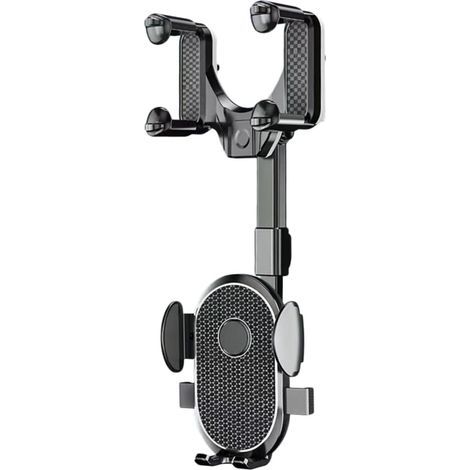 Support de Téléphone pour Rétroviseur de Voiture Support GPS avec Rotule (1/5)
