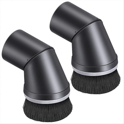 Lot de 2 brosses à poussière pour aspirateur compatibles avec les modèles Miele séries C et S, 35 mm SSP-10, 07132710, rotatives (1/5)