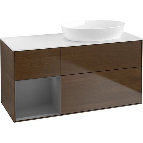 Villeroy & Boch FA41GKGN Meuble sous-lavabo Finion FA4 (1/2)