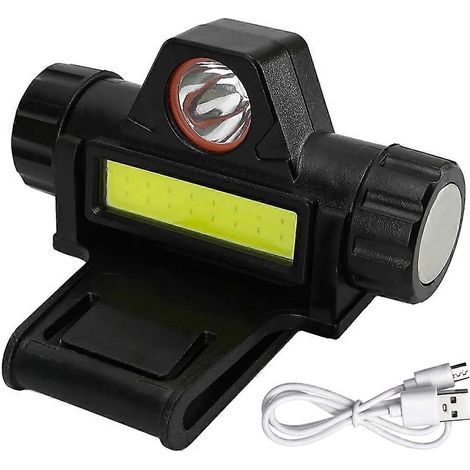 Wiederaufladbare Schweißhelmlampe mit Montagehalterung (1/5)