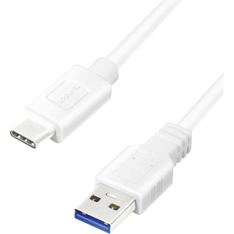 LogiLink USB-Kabel USB 3.2 Gen1 USB-A Stecker, USB-C® Stecker 0.15 m CU0172 (1/4)