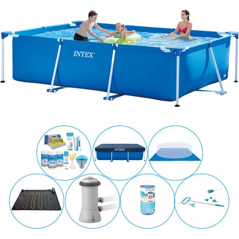 Intex Piscine Tubulaire Rectangulaire - 300x200x75 cm - 7-pièces  S20042 (1/5)
