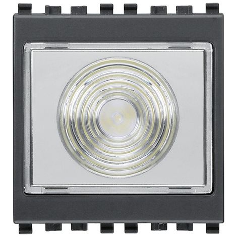 Torcia elettronica portatile di emergenza 230V bianca Eikon Vimar 20395.B (1/2)