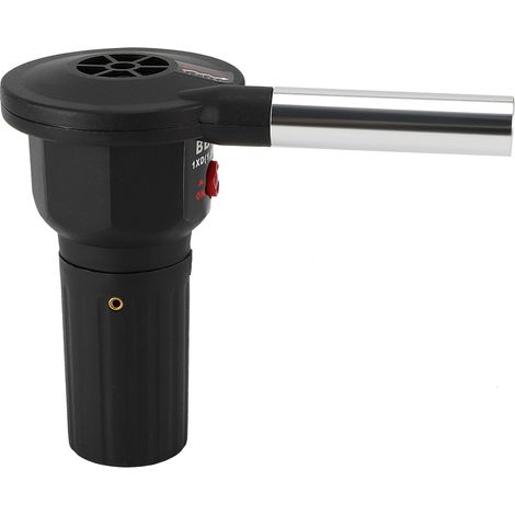 Ventilateur de barbecue portable, souffleur d'air électrique pour pique-nique, camping, grill, barbecue et réchaud (1/5)