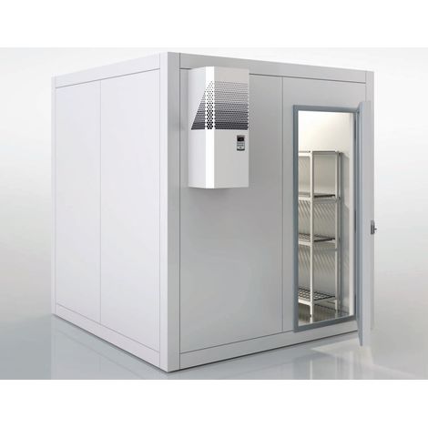 Chambre Froide Négative Epaisseur 100 mm - 1630 x 1430 x 2200 mm - Coreco (1/3)