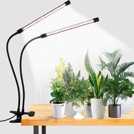 40-W-LED-Pflanzenlampe mit Netzteil, Zimmerpflanzenlampe – Schwarz (1/5)