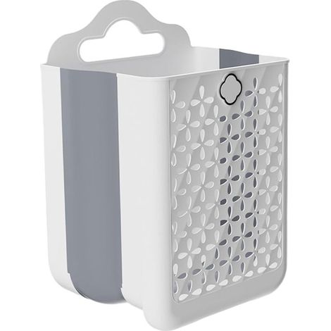 Wäschekorb Wäschesortierer Faltbare Wäschebox für Bad & Schlafzimmer 27 × 19 × 39 cm (1/5)