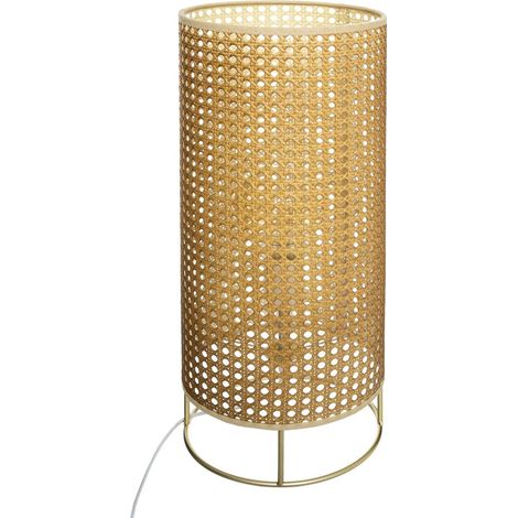 Lampada da Tavolo Amel in bambu e rattan 52cm (1/3)