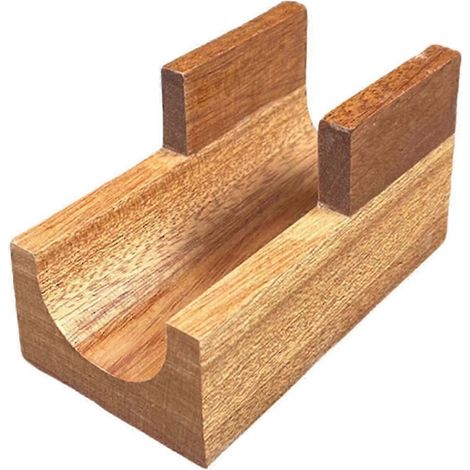 Support à sushis en bois, plateau de service à sushis, présentoir à plats de service, plateau à tacos pour réceptions et restaurants (1/5)