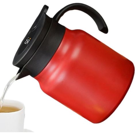 Isolierkanne – Kanne für heiße Flüssigkeiten – 1-Liter-Isolierkanne für Kaffee – (1/5)