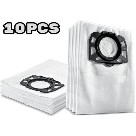 Adatto per sacchetti filtro antipelucchi Kärcher WD 4, WD 5, WD 6, WD 4290 / 5200 M / 5300 M / 5600 MP (confezione da 10) (1/3)