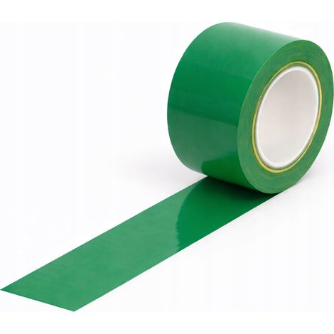 Warnband zur Markierung der Linien, grün, 48 mm/33 m (1/2)