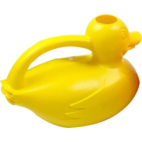 Enfants Arrosoir Arrosoir En Forme De Canard Arrosoirs En Plastique De Dessin Animé Arrosoirs Mignons - Jaune (1/4)