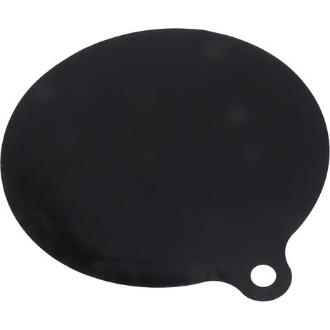 Plaque protectrice de cuisinière en silicone antidérapante résistante à la chaleur ignifuge multifonction pour cuisine ronde 22cm / 8.7in (1/5)