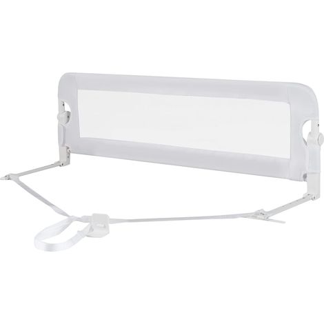 COSTWAY Sponda di Sicurezza da Letto, Paracolpi Barriera Letto Pieghevole per Bambini, in Spugna, Varie Lunghezze Disponibili (Bianco, 120x40x42cm) (1/5)