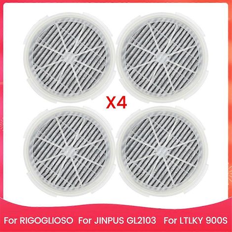 Lot de 4 filtres compatibles avec RIGOGLIOSO JINPUS GL2103 LTLKY 900S (1/5)