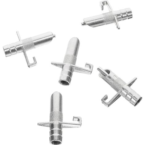 5-teiliges automatisches Wasserspender-Set für Nagetierzubehör, Edelstahlhahn, einfach zu bedienen (1/5)